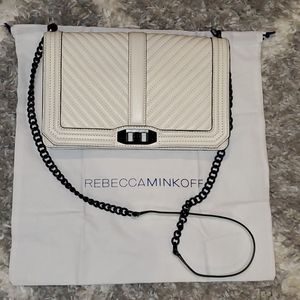 Rebecca Minkoff Chevron Quilted Love Crossbody Bag